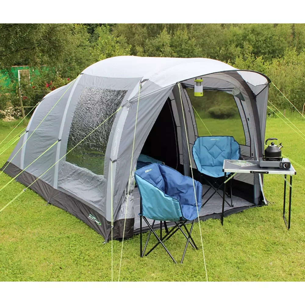 Outdoor Revolution Camp Star 350 Compact 3 Berth Air Tent ORFT1009 + Free Doormat (2024)
