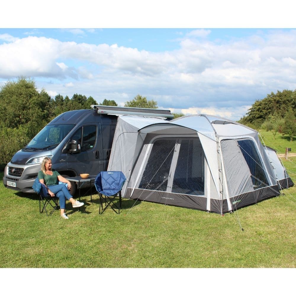 Outdoor Revolution Cayman F/G (Low/Mid/High) Lightweight Poled Drive-Away Awning + Free Footprint (2021)