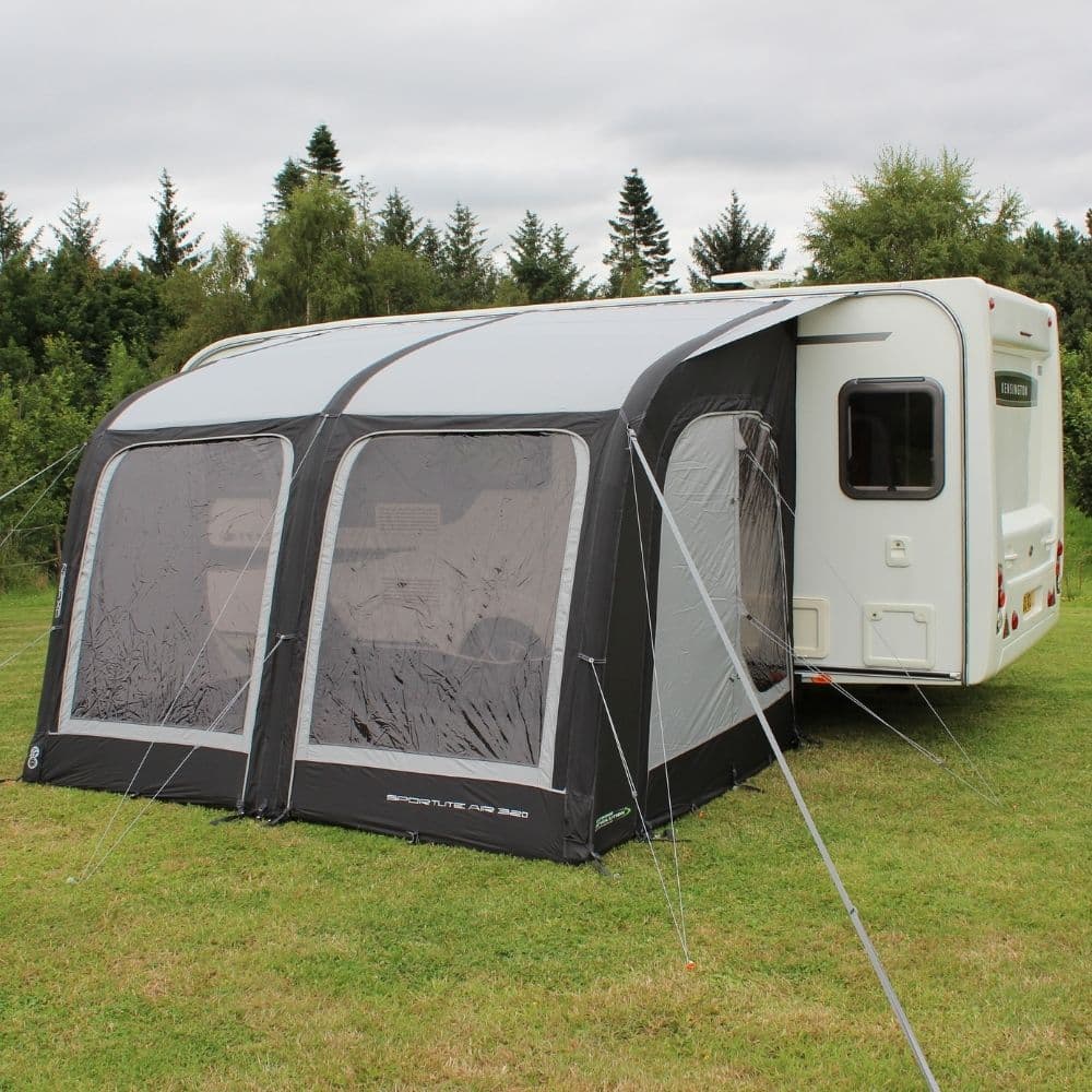 Outdoor Revolution Sportlite Air 320 Inflatable Caravan Awning ORCA1000 + Free Carpet (2021)