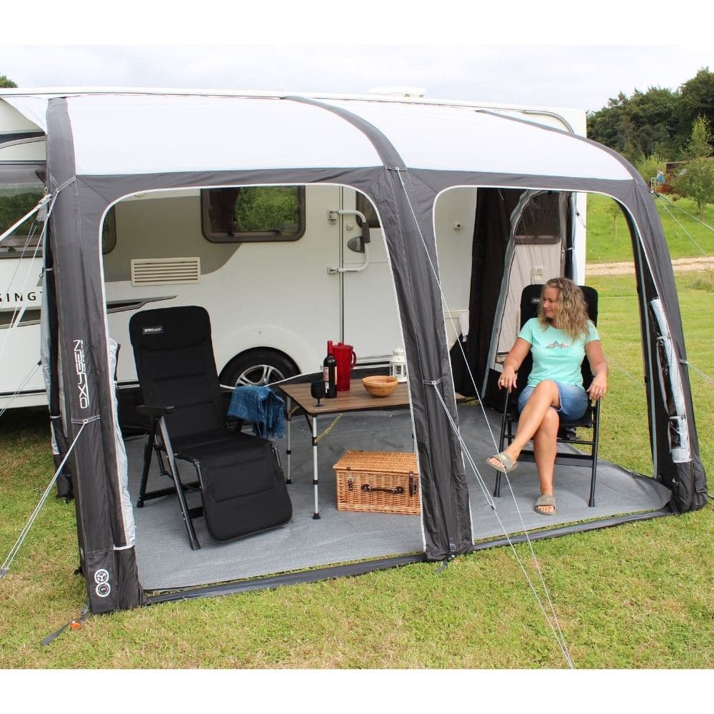 Outdoor Revolution Sportlite Air 320 Inflatable Caravan Awning ORCA1000 + Free Carpet (2021)