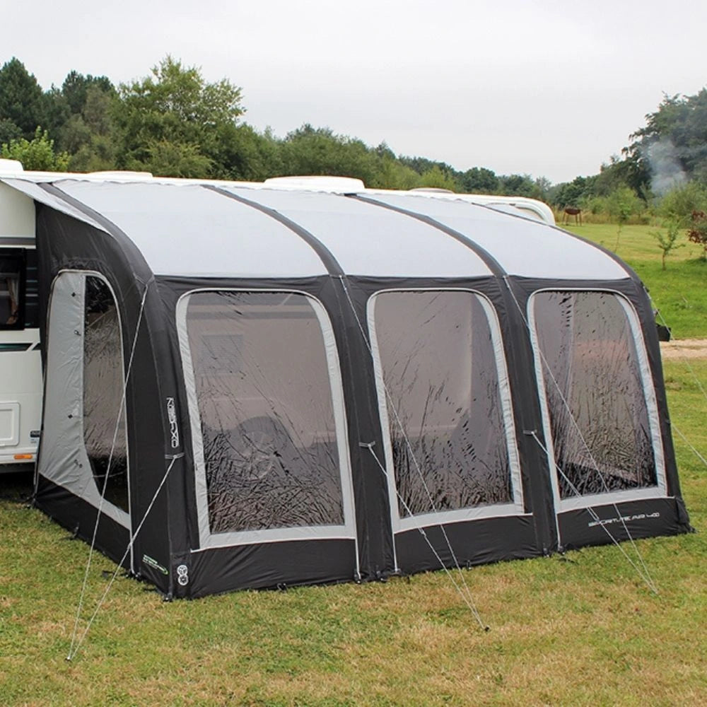 Outdoor Revolution Sportlite Air 400 Inflatable Caravan Awning ORCA1010 + Free Carpet (2022)