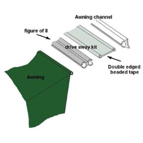Outdoor Revolution Driveaway Fitting Kit (2019) made by Outdoor Revolution. A Accessories sold by Quality Caravan Awnings