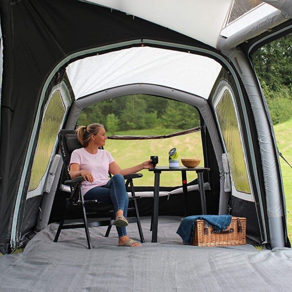 Outdoor Revolution Eclipse Pro 380 Inflatable Caravan Awning + Free Carpet (2020)