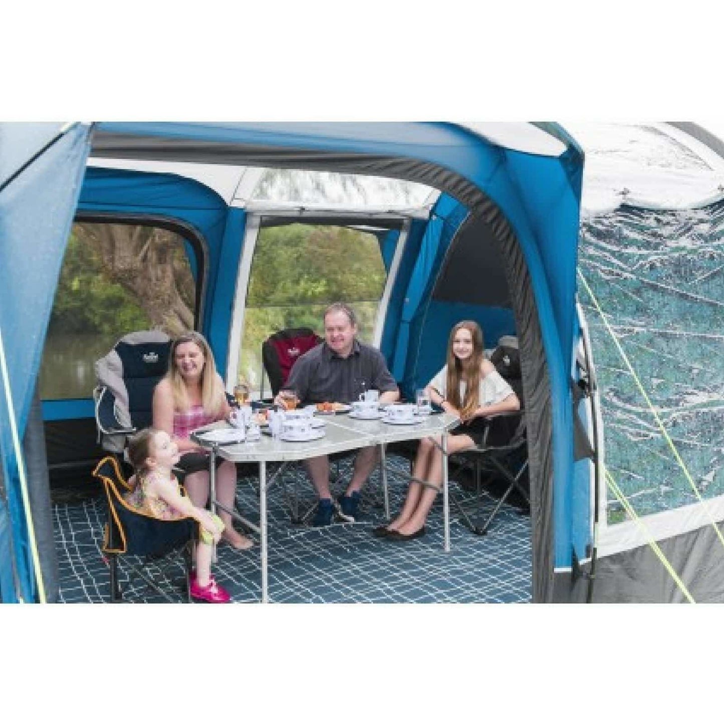 Royal Buckland 8 Person - Blue Pole Tent 302630 - Quality Caravan Awnings