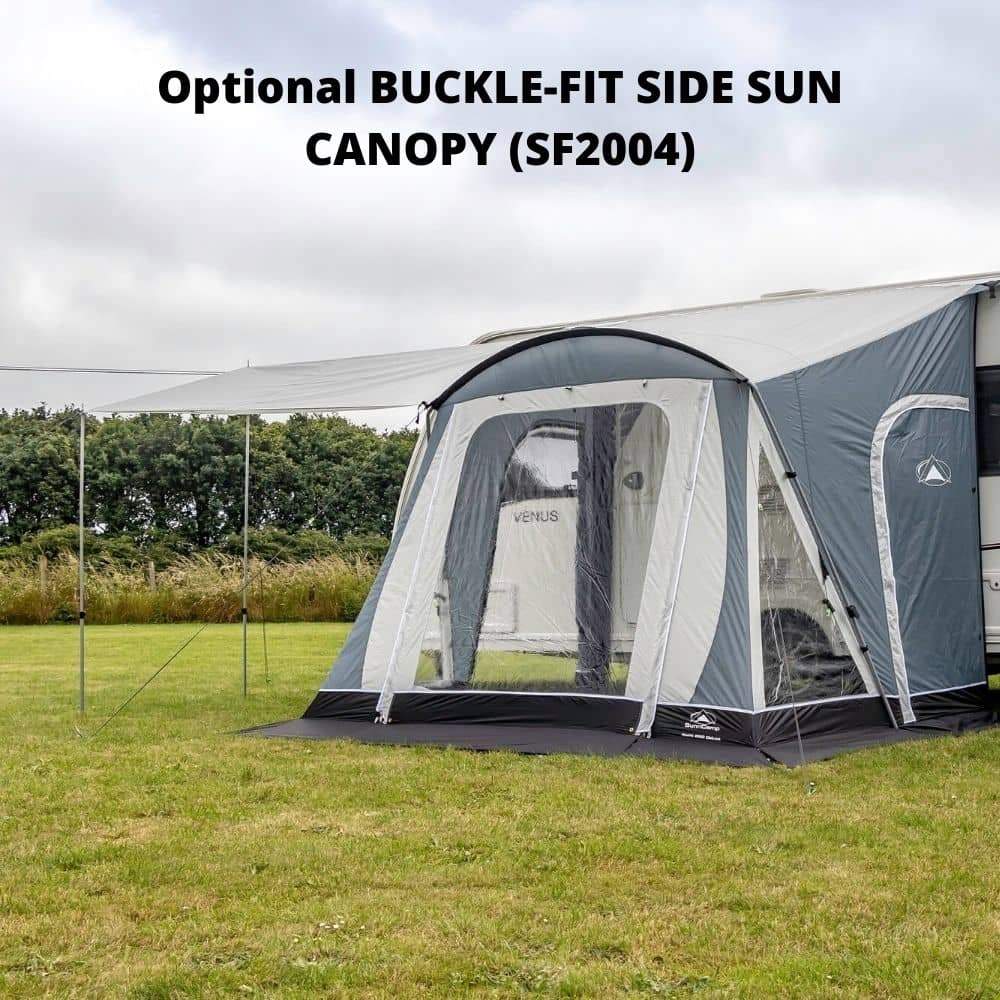 Sunncamp Swift Deluxe SC 325 Caravan Awning SF2065 + Free Stormstraps