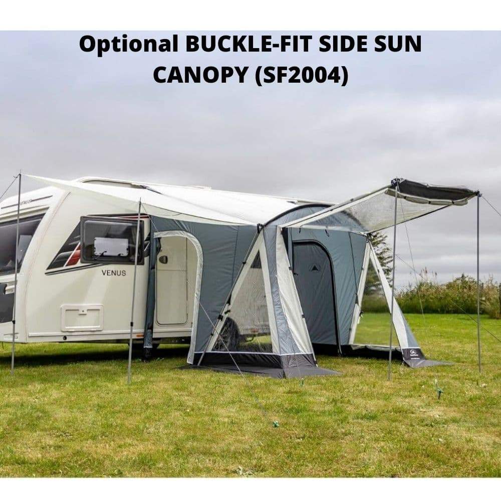 Sunncamp Swift Deluxe SC 260 Caravan Awning SF2067 + Free Stormstraps