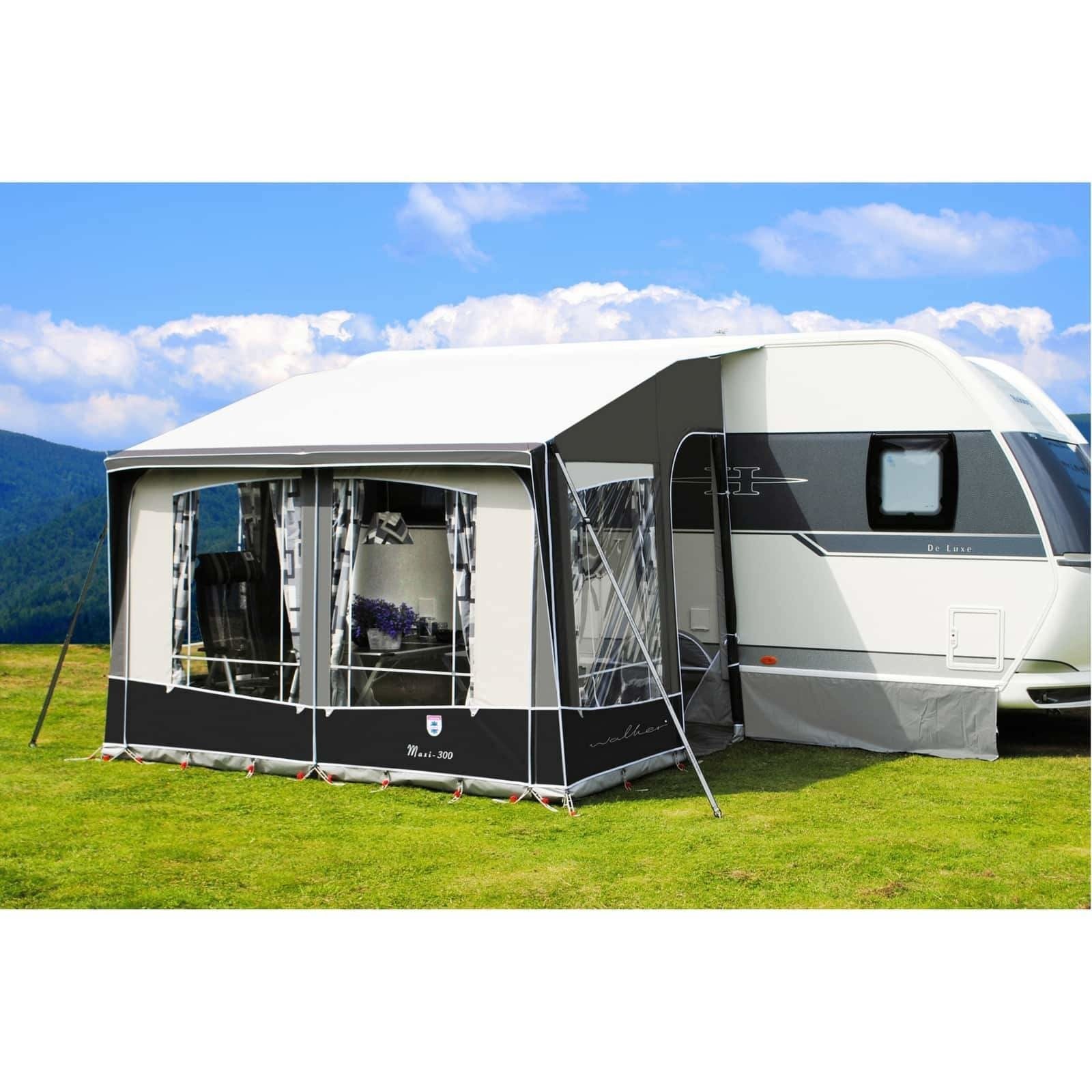 Walker Maxi 300 & 380 Caravan Porch Awning (2018) + Free Storm Straps - Quality Caravan Awnings