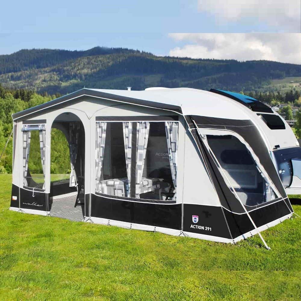 Walker Adria Action 391 PD/PH Caravan Awning (2019) + Free Storm Straps