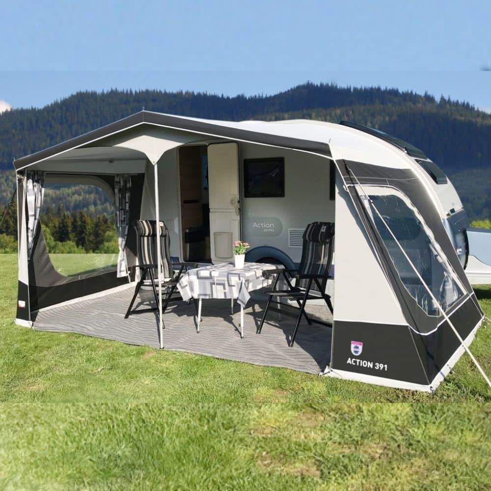 Walker Adria Action 391 PD/PH Caravan Awning (2019) + Free Storm Straps