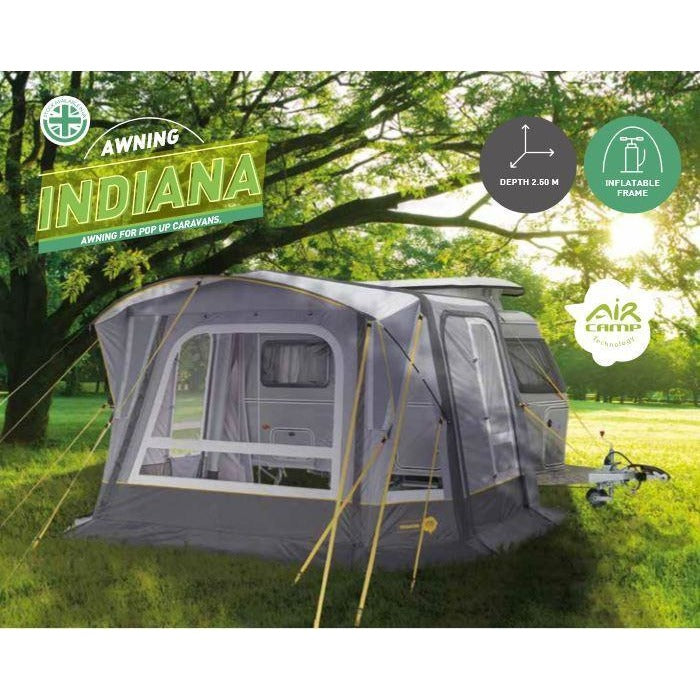 Trigano (Eurovent) Indiana Inflatable Caravan Awning - Quality Caravan Awnings