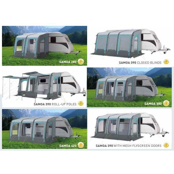 Trigano Samoa Air/Inflatable Caravan Awning - Quality Caravan Awnings